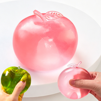 Hot Apple Squishy Toy, Simulation Steamed Bun, Trending Funny Prank Stress Relief Ball, Decompression Artifact Kids Toy Gift
