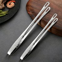 Stainless Steel Barbecue Tongs Vegetable Tongs Kitchen Tongs Reusable Barbecue Meat Tongs Cooking Tweezers Kitchen Tools