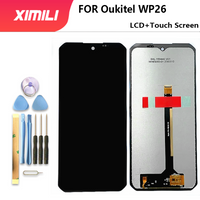New OUKITEL WP26 LCD Display+Touch Screen 100%Original Tested LCD Digitizer Glass Panel Replacement For WP22 W P 26 Replacement