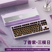 Weikav Lucky80 Mechanical Keyboard Kits Aluminium Alloy Wireless Bluetooth Three-mode Ergonomics Customize Game Keyboard Kit
