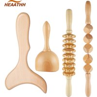 Masseur de Drainage lymphatique en bois, sculpture du corps, Anti-Cellulite, ensemble Maderoterapia, outils de thérapie du bois colombien pour hommes et femmes