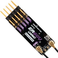 RadioMaster ER6GV Dual Antenna Slim ExpressLRS CRSF PWM RC Receiver For Glider