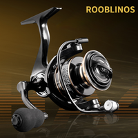 Rooblinos HA Spinning Reels Ultralight Metal 5.2:1 Gear Ratio 2000-7000 Saltwater Or Freshwater Big Max Drag Fishing Reels