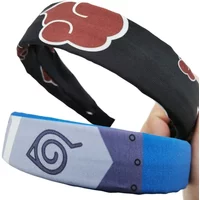 Narutos Red Cloud Hairbands for Women Girl Ladies Fashion Casual Headwear Head Band Hair Accessories Hair Hoop Birthday Gift