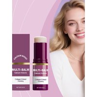 1/2/3PCS Calcium Volume Multi Balm Stick,Collagen Moisturing Stick Face Cream Anti Wrinkle Hydrating For Eyes Neck Face Skincare
