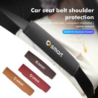 For Smart Car Safety Belt Cover Seat Shoulder Protector Pad Accessories Fortwo 451 450 453 Forfour Cabrio Crossblade ROADSTER