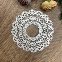 Nested Round Lace Frame Metal Cutting Dies DIY Scrapbooking Card Making Embossing Craft Die Cuts