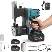 Bürstenlose Taschennähmaschine 12000 U/min Automatischer Fadenschneider Verpackungsmaschine für Vliesstoff-/Leder-/Papiertüten