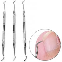 Pedicure Toenails Clean Foot Care Tool Toe Nail Care Hook Ingrown Double Ended Ingrown Toe Correction Lifter File Manicure