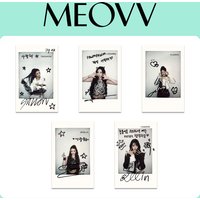5Pcs/Set Idol MEOVV New Series Lomo Cards Polaroid Little Cards Ella Gross Gawon Kim Sooin Anna Narin Fans Gifts Collection