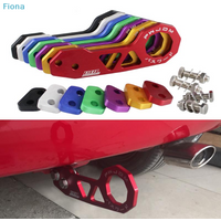 ✔JDM Style Universal Car Rear Tow Hook, CNC Machined Aluminum Alloy Tow Hook with Mounting Brackets & Bolts