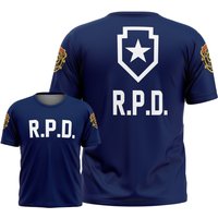 Resident Evil: Police Station 3D Printed sport Quick-dry Breatha Men Women T-Shirt Outdoor Harajuku Game parent-child clothing