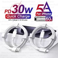 PD 30W USB Cable For Apple iPhone 15 14 13 12 11 16 Pro Max 7 8 Plus XS X Fast Charging USB C Cable Charge Date Wire Accessories