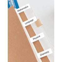 Thermal Printer Labels White Waterproof Tear-Resistant Anti-Oil Adhesive Sticker Compatible with Marklife P15/M1/P12 Printer