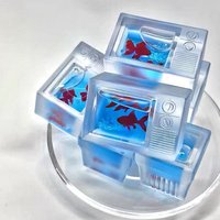 Retro Tv Resin Casting Mold Silicone Mold Accessories Resin Liquid Mold Resin Keychain Silicone Mold Resin Mold