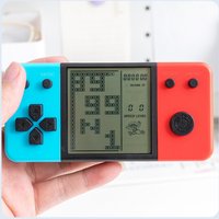 Retro Tetris Handheld Game Console Classic Electronic Game Player Nostalgic Pocket Toy For Gamers