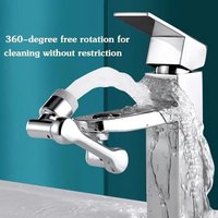 360° Rotating Faucet Extender - Multi-Functional, Foldable & Portable Spray Head for Bathroom & Kitchen Sinks Filtro De Agua