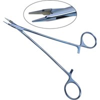 GREATLH Micro Needle Holder Forceps Titanium Alloy Needle Holder Forceps Ophthalmic Micro Surgical Instrument Autoclavable