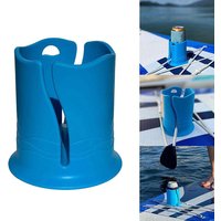 Silicone Kayak Drink Holder, Portable Water Bottle Cup Fixing Rack for Canoe Surfboard Outdoor Water Sports Beverage Storage