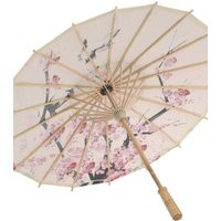 Silk Cloth Umbrella Chinese Ancient Dance Umbrella Decorative Umbrella Chinese Style Oil Paper Classical Style Umbrella