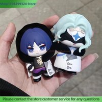 Mihoyo Genshin Impact Fatui Harbinger Q Version Series Blind Box Desktop Decoration Game Merchandise Mystery Box Surprise Gifts