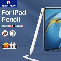 Stylus Pen For Apple Pencil 2 Palm Rejection Power Display iPad A16 Air 11 5 4 Pro 11 13 12.9 M2 M3 M4 Mini 7 iPad Accessories