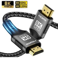 HDMI 8K Cable 8K/60Hz 4K/120Hz UHD HDR 48Gbps HDMI 2.1 Cable EARC ARC HDCP Ultra High Speed HDR For RTX Video Cable PC Laptop