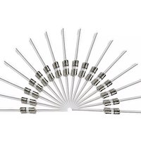 20PCS 3*10mm 3.6X10mm Fast Break Ceramic Fuse Slow Blow Tube Fuse with A Pin 250V 0.5A 1A 1.5A 2A 3A 3.15A 5A 6.3A T8A 10A 15A