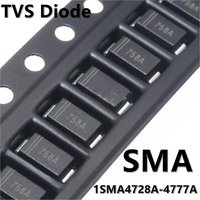 (20pcs) 1SMA4728A/4729A/4730A/4731A/4732A/4733A 1SMA4729A/1SMA4730A/1SMA4731A/1SMA4732A/1SMA4733A SMA SMD TVS Diode