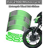 AliExpress NONE For Z900 Z 900 Motorcycle Accessories Sticker Wheel Hub Rim Stripe Tape Vinyl Reflective Waterproof Decorative Motor Bike Decals