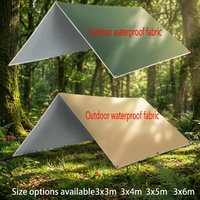 Large Outdoor Camping Canopy Waterproof UV Protection Sun Shade Tent for Picnics Beaches Parks with Side Walls