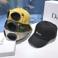 Pilot Hat Men's Trend Against Wearing Glasses Duck Tongue Caps Woman's Street Personality Versatile Sunglasses Baseball Hats