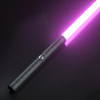 Lightsaber-Toy Fx-Saber Dueling-Force RGB-Sword - Type-C Rechargeable Metal Hilt Force Fx Dueling Light Saber 7 Colors