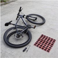 AliExpress 25mm Bike Rubber Puncture Patches Bicycle Tire Tyre Tube Repair Cycle Patch Kit No Glue Bicycle Inner Tube Puncture Repair Tool