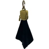 Tactical Storage Eyeglass Cloth Bag Ultra-Fine Fibers Cleaning Cloth One-piece Folding Storage Eyeglass Cloth Hunting Accessorie
