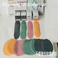 Japan KOVAX 3-inch 75mm Soft Film Sandpaper for Automotive Paint Dry Grinding And Polishing Abrasive Paper