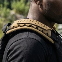 Shock-Absorbing Breathable Tactical Vest Shoulder Pads with Shock Absorption for Outdoor Backpack Vest Hunting Shooting Training