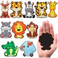 10-Pack Cute Cartoon Animal Fridge Magnets – Stylish, durable, damage-free. For fridge, dishwasher, whiteboard & holiday decor.