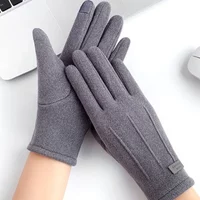 AliExpress NONE 1 Pair Thermal Touchscreen Gloves for Men Women Winter Warm Fleece Lined Windproof Cold Weather Outdoor Cycling Driving Sports
