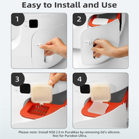 N50 Cat Odor Removers For Puramax Self-Cleaning Cat Litter Box Cat Toilet Odor Control Pet Deodorant Cubes 6PCS