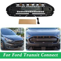 Front Grille With Light Fits For 2019 - 2023 Ford Transit Connect Bumper Grille