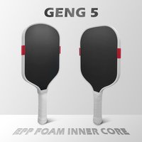 Gen5 Boomstik Pickleball Paddle Blank Customizable Surface 16mm EPP+EVA Hot Pressed Core T700 Carbon Fiber Defensive Tournament