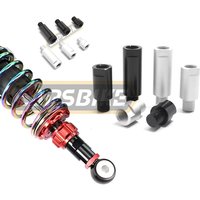 AliExpress LAPSBIKE E-bike Motorcycle Modify Rear Shock Absorber Height Increasing Rod Extender Round /Fork End Damper Adapter Raise 1-6cm Mid Rod