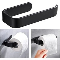 Bathroom Towel Holder White Without Drilling Bathroom Black Towel Rack Self-Adhesive Bathroom Towel Rack Towel hand-towel rack