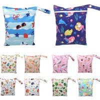 23 pattern NEW Size: 20*25CM Wetbags Washable Reusable Cloth diaper Nappies Bags Waterproof Swim Sport Travel Carry bag