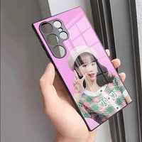 Singer Kim Chaewon Phone Case For S25 Ultra Samsung S26 S24 Fe S22 S20 S21 23 A57 A37 A17 A54 A34 A53 A16 Glass Cover
