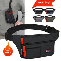 Breathable Sport Waist Pack, Durable Water-Resistant Bum Bag, Casual Chest Bag for Hiking Running and Daily Us