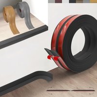 1PC 3metersX4cm Self Adhesive Wall Corner Guard Edge Protector Flexible Peel and Stick Molding Trim for Ceiling Countertop