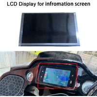 Compteur de vitesse avec écran LCD 6.5 pouces, pour Harley Davidson Road foetal de FLTRXS 2019-2023, carte Prada
