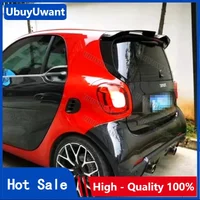 For Benz Smart Fortwo Fourfour 453 ABS Trunk Spoiler Roof Lip Kit Car Rear Spoiler Wing Exterior Kit